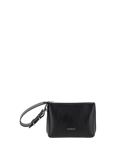 Givenchy Voyou Clutch Bag In Black