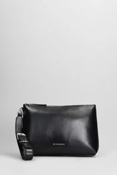 Givenchy Voyou Clutch In Black