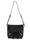 Givenchy Voyou Crossbody Bag In Leather In Black