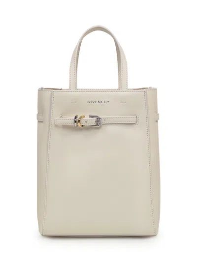 Givenchy Voyou Crossbody Bags White In Neutral