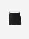 Givenchy Stylish Denim Mini Skirt For Women In Black