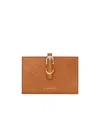 Givenchy Voyou Double Fold Wallet In Brown