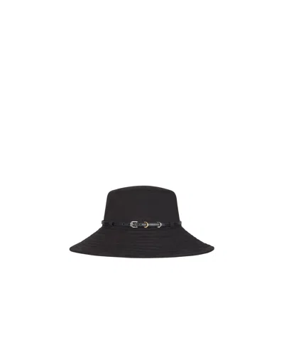 Givenchy Voyou Drawstring Hat In Black
