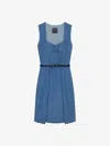 GIVENCHY VOYOU DRESS IN DENIM