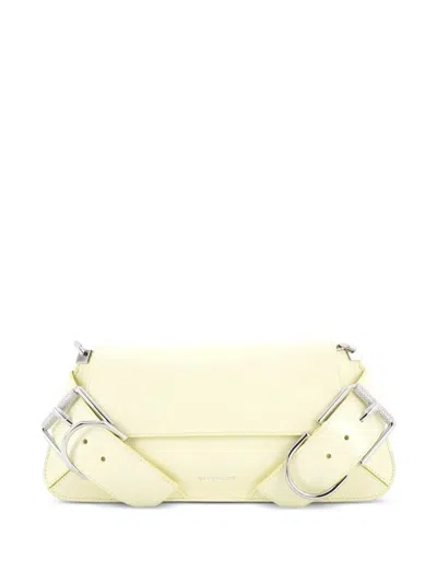 Pre-owned Givenchy Voyou Flap Bag Leather Shoulder Bag In Brown