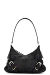 Givenchy Voyou Small Harness Handbag In Nappa In Black