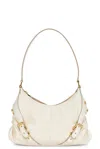 Givenchy Beige Textured Handbag With Gold-tone Hardware In Ivory