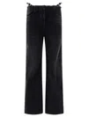 Givenchy Voyou Low-rise Flared Jeans - Women's - Polyester/cotton In Black
