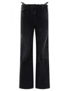 Givenchy Voyou Low-rise Flared Jeans - Women's - Polyester/cotton In Black
