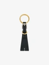 GIVENCHY VOYOU KEYRING IN METAL AND LEATHER