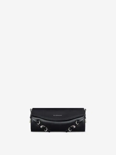 Givenchy Voyou Leather Bag In Black