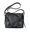 Givenchy Voyou Small Leather Shoulder Bag In Black