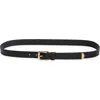 Givenchy Voyou Leather Belt In Black