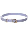 Givenchy Voyou Leather Belt In Brown