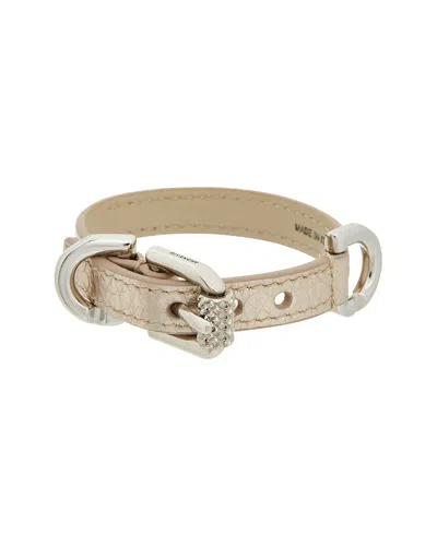 Givenchy Voyou Leather Bracelet In Brown