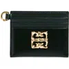Givenchy Voyou Leather Card Case In Black