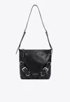 Givenchy Voyou Crossbody Bag In Leather In Black
