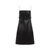 Givenchy Short Denim Voyou Dress For Men In Black