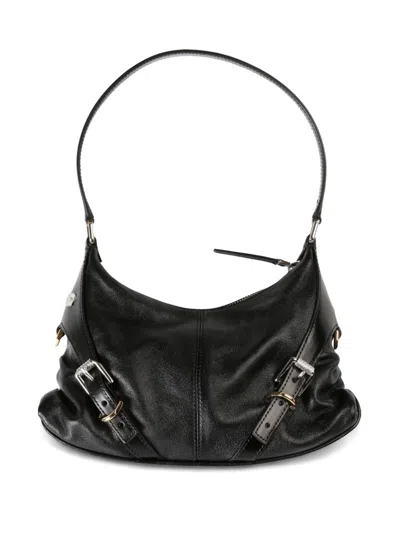 GIVENCHY GIVENCHY VOYOU LEATHER SHOULDER BAG