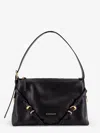 Givenchy Medium Voyou Buckle-strap Shoulder Bag In Black