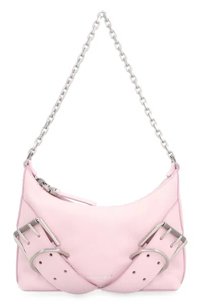 Givenchy Voyou Leather Shoulder Bag In Pink