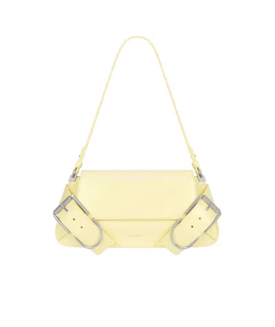 Givenchy Voyou Leather Shoulder Bag In Yellow