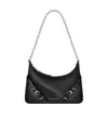 Givenchy Voyou Shoulder Bag In Black Polyamide In Black