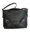 Givenchy Voyou Logo Shoulder Bag In Black
