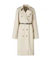 Givenchy Double-breasted Trench Coat In White