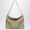Givenchy Medium Voyou Bag In Beige Leather