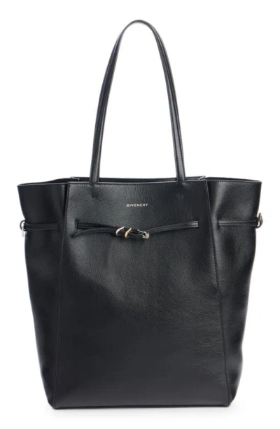 GIVENCHY GIVENCHY MEDIUM VOYOU BELTED LEATHER TOTE