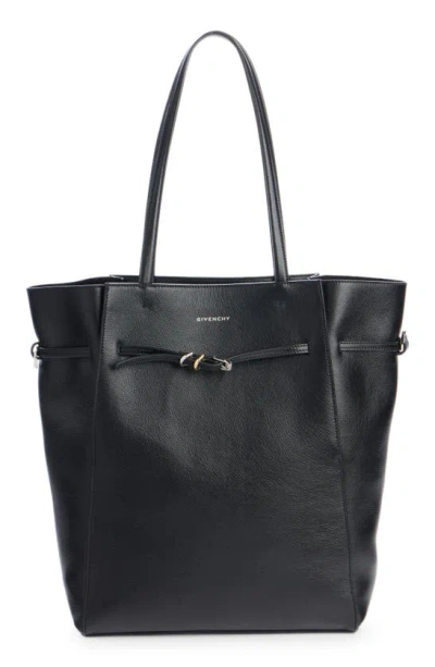 Givenchy Medium Voyou Tote Bag In Leather In Black