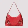 Givenchy Voyou Media Shoulder Bag In Vermillon