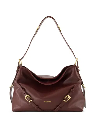Givenchy Voyou - Medium Bag In Aubergine