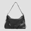 Givenchy Women Voyou Medium Leather Shoulder Bag In Black