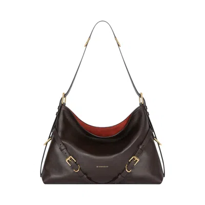 Pre-owned Givenchy Voyou Medium Bag 'chocolate' | Brown | Women's Size Onesize