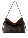 Givenchy Medium Voyou In Glossy Leather Bags In Black