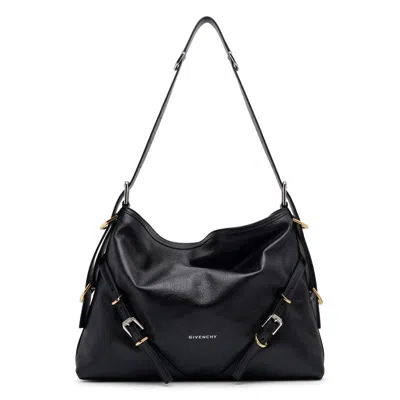 Givenchy Voyou Medium Black Shoulder Bag
