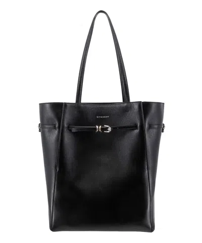 Givenchy Voyou Medium Bucket Bag In Black