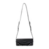 Givenchy Voyou Roller Bag In Grained Leather In Black