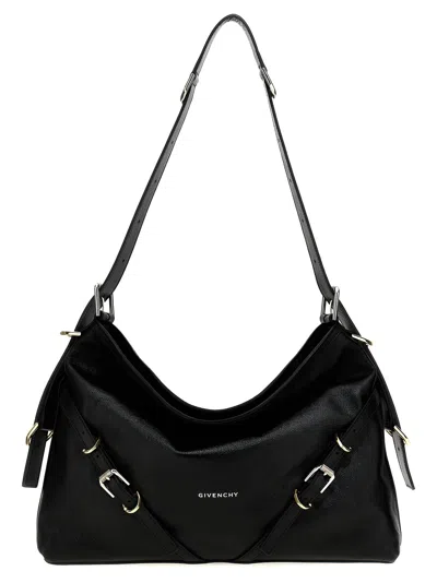 Givenchy Voyou Medium Shoulder Bag In Black
