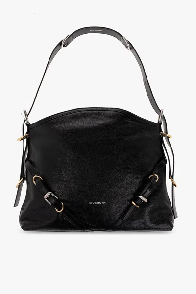 Givenchy ‘voyou Medium' Shoulder Bag In Black