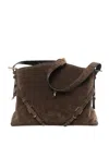 Givenchy Voyou Medium Shoulder Bag In Brown
