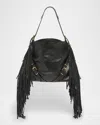 Givenchy Voyou Medium Shoulder Bag In Fringe Leather In Voyou Medium Shoulder Bag