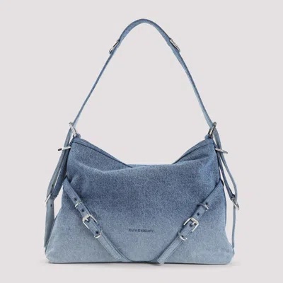 Givenchy Voyou Medium Shoulder Bag In Medium Blue