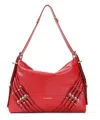 Givenchy Voyou Media Shoulder Bag In Red