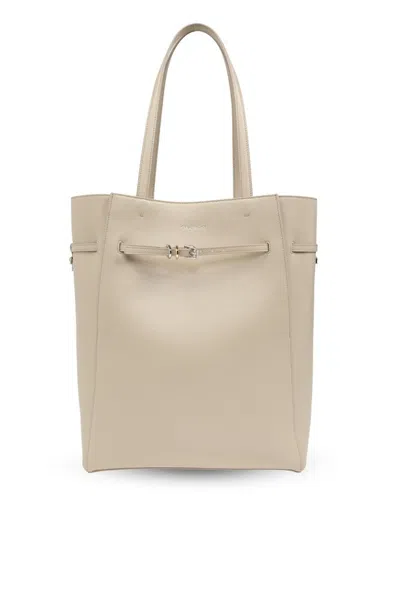 Givenchy Voyou Medium Tote Bag In Cream