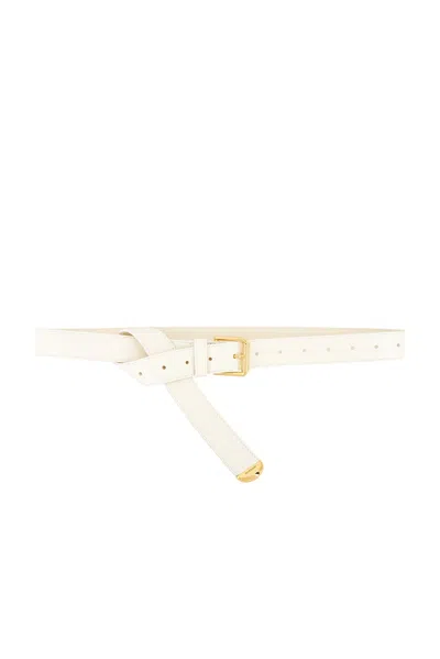 Givenchy Voyou Metal Belt In White