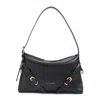 Givenchy Voyou Mini Shoulder Bag In Shiny Leather In Black