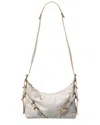 Givenchy Logo Detailed Zipped Shoulder Bag In White